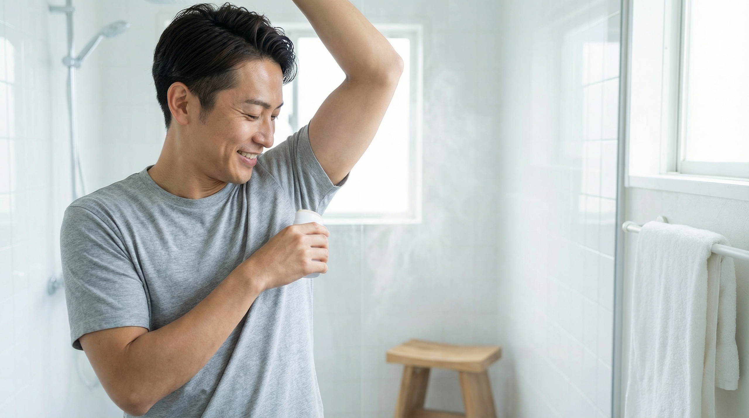 ワキのニオイ完全攻略！直塗りデオドラントスティック活用法